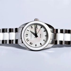 ANDROID Men's Zeon Swiss Stainless Steel White Ceramic Watch AD358